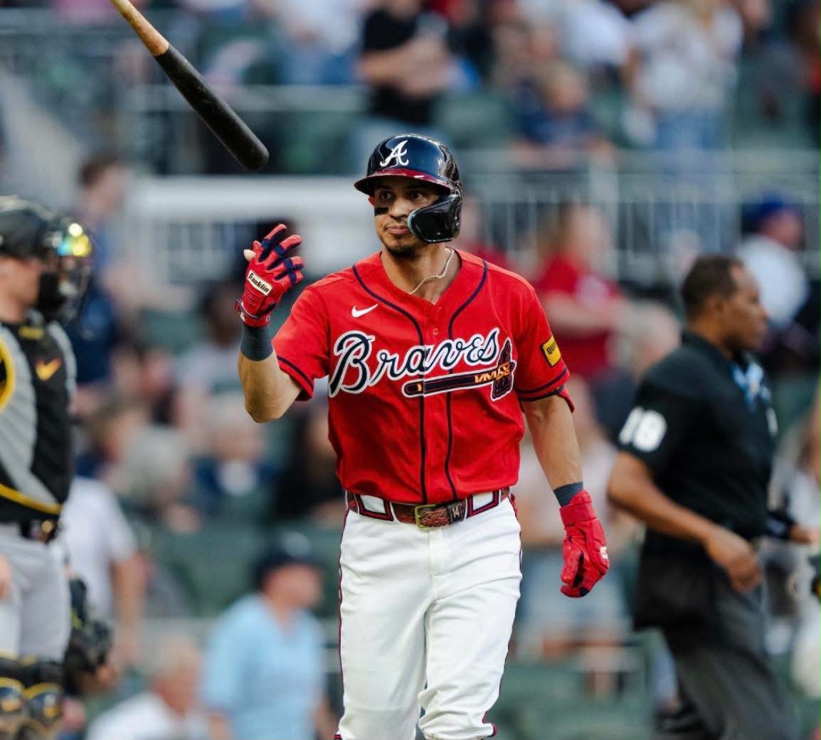 Mauricio Dubón of the Atlanta Braves